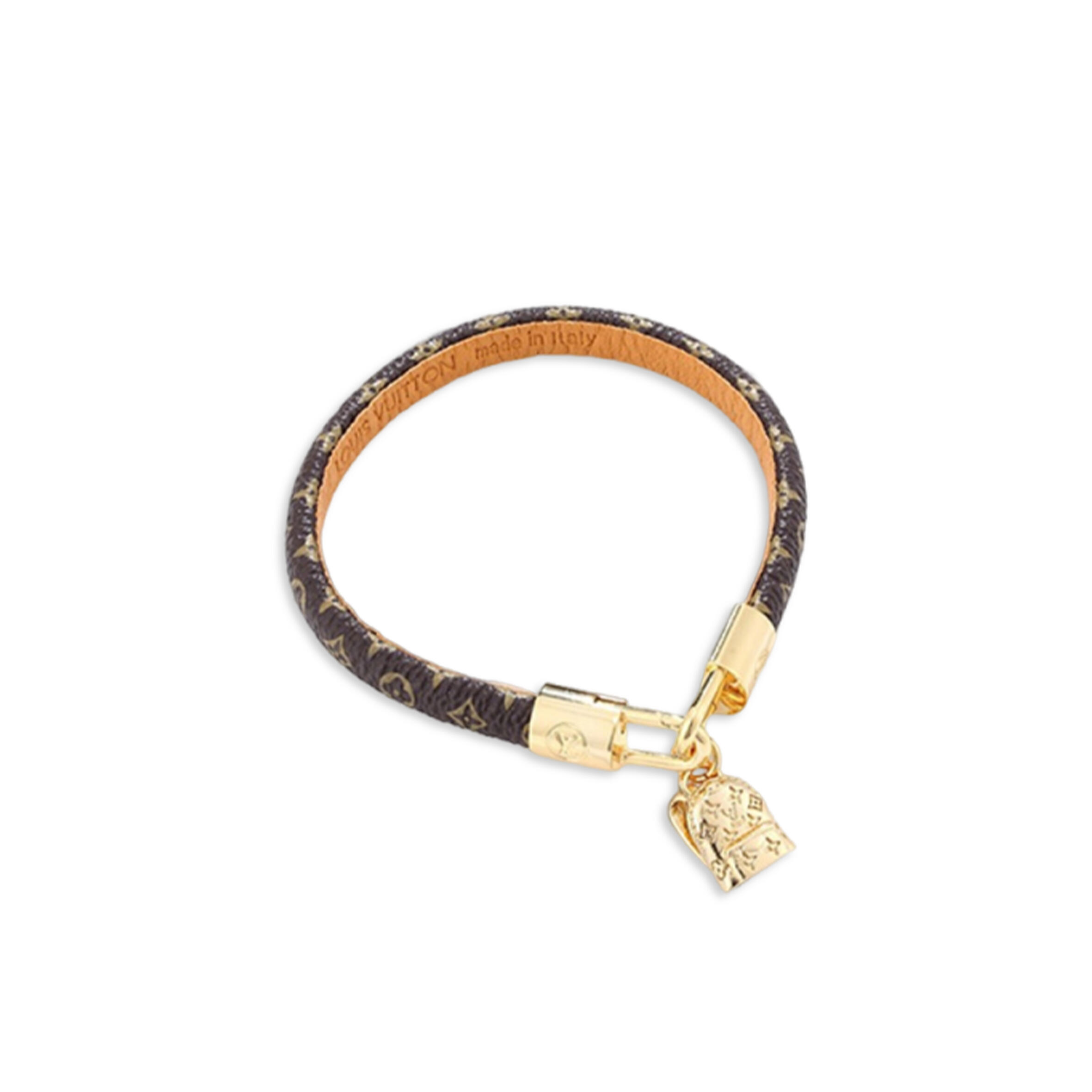 LOUIS VUITTON TRIBUTE MONOGRAM BRACELET LOUIS VUITTON TRIBUTE MONOGRAM BRACELET
